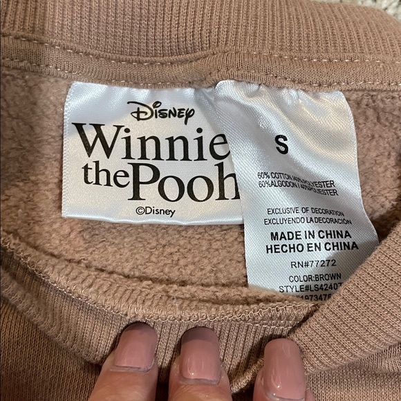 Winnie Women's Crew Neck Sweatshirt size small - Picture 4 of 6